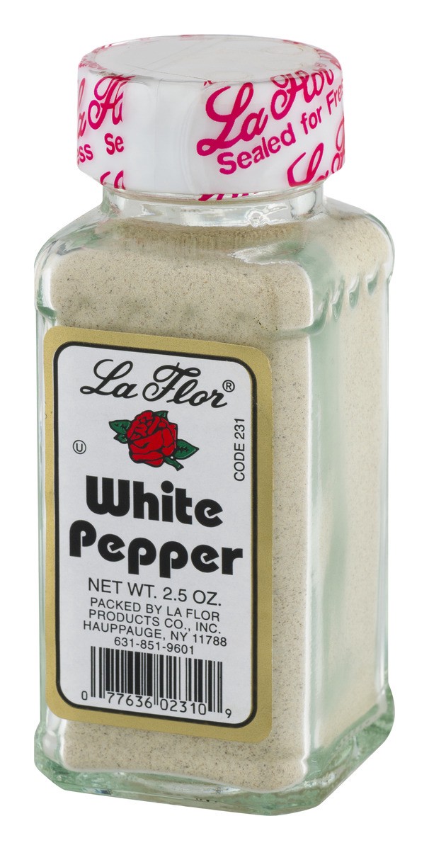 slide 4 of 9, La Flor White Pepper, 2.5 oz