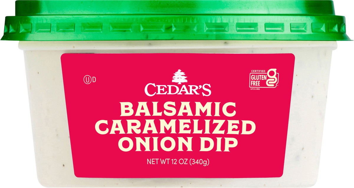 slide 6 of 7, Cedar's Foods Balsamic Caramelized Onion Dip, 12 oz