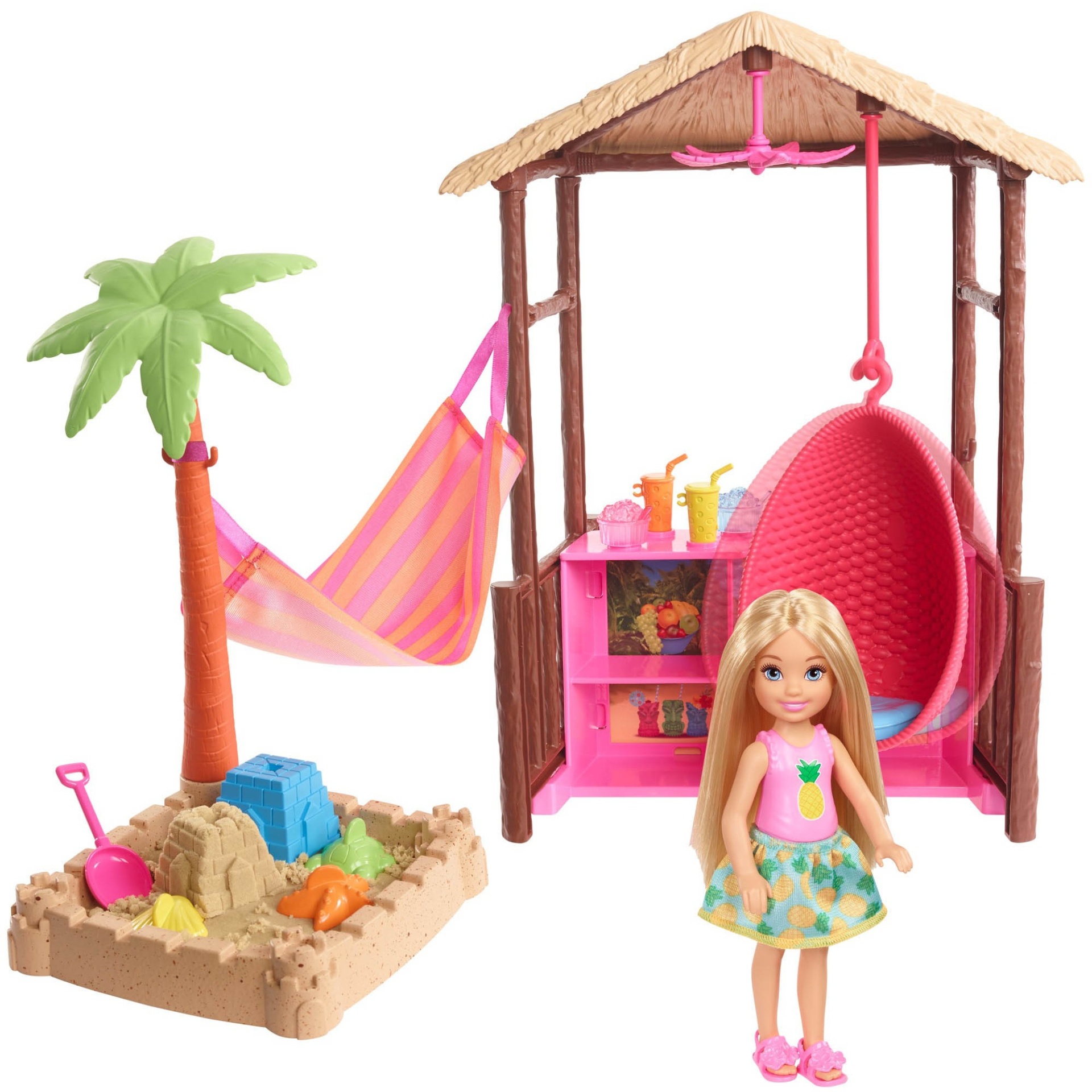 slide 1 of 1, Barbie Chelsea Tiki Hut Playset, 1 ct