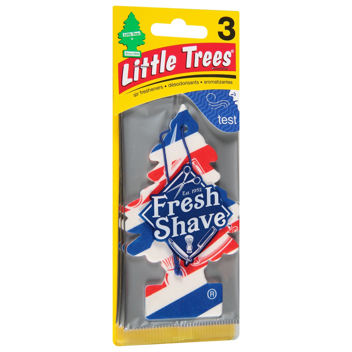 slide 3 of 9, Little Trees Fresh Shave Air Fresheners 3 ea, 3 ct