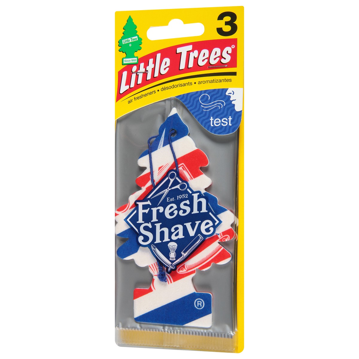 slide 9 of 9, Little Trees Fresh Shave Air Fresheners 3 ea, 3 ct