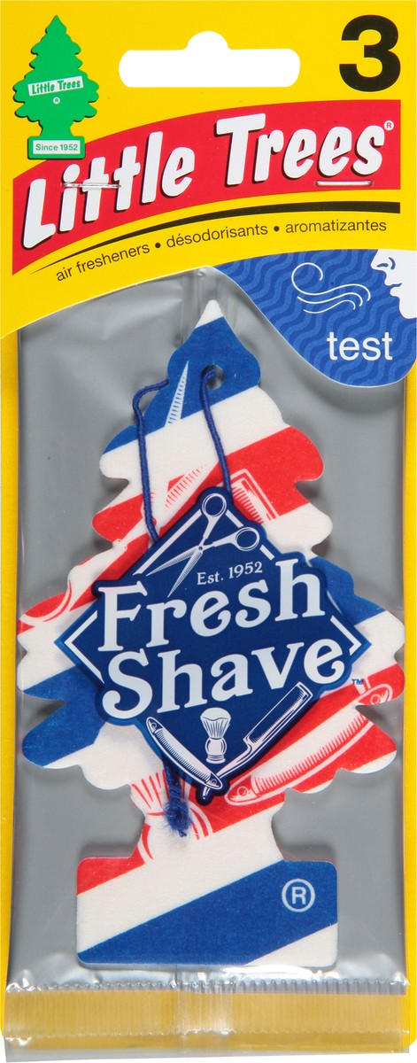 slide 6 of 9, Little Trees Fresh Shave Air Fresheners 3 ea, 3 ct