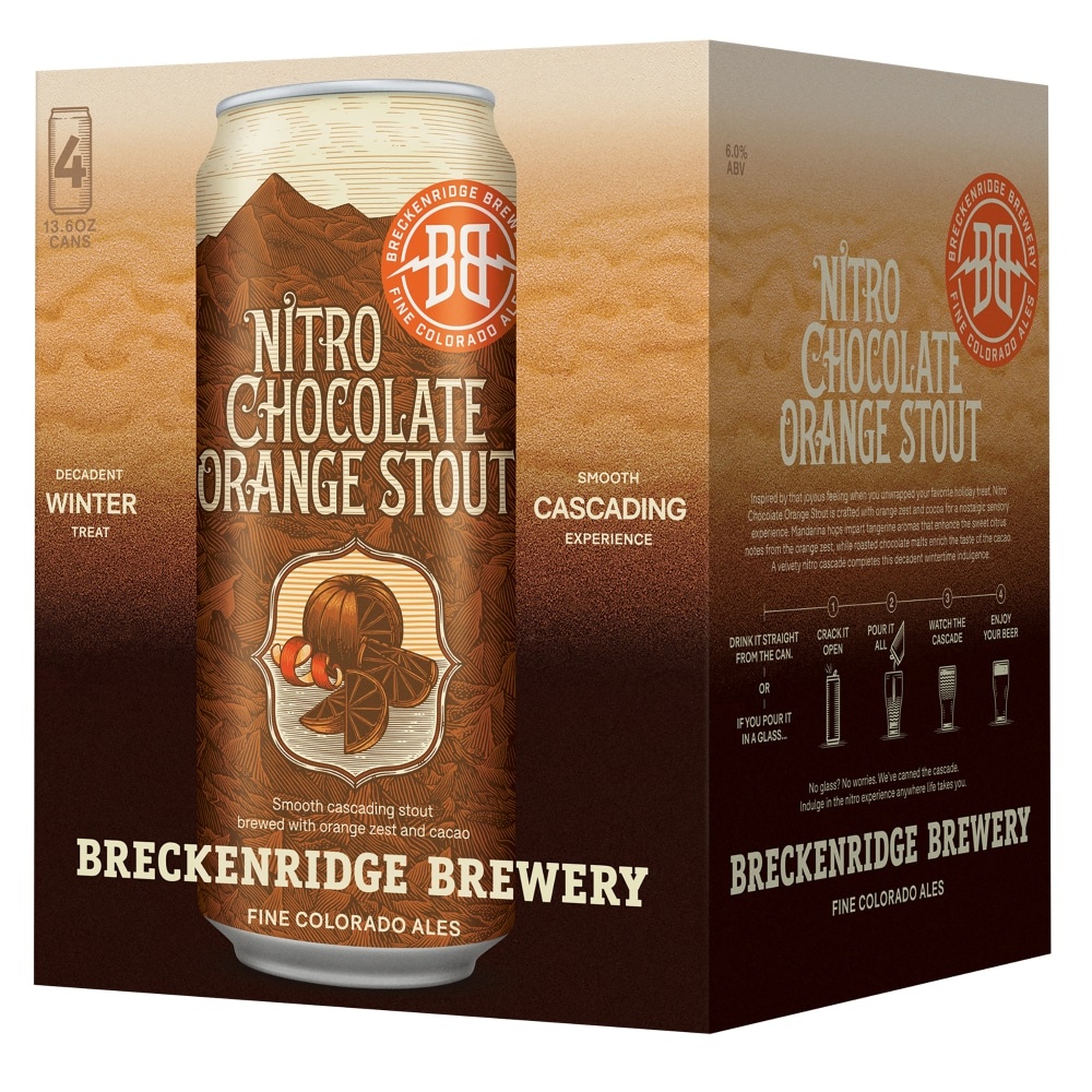 slide 1 of 1, Breckenridge & Boundary Nitro Seasonal - Orange Cream Ale, 4 ct; 13.6 oz