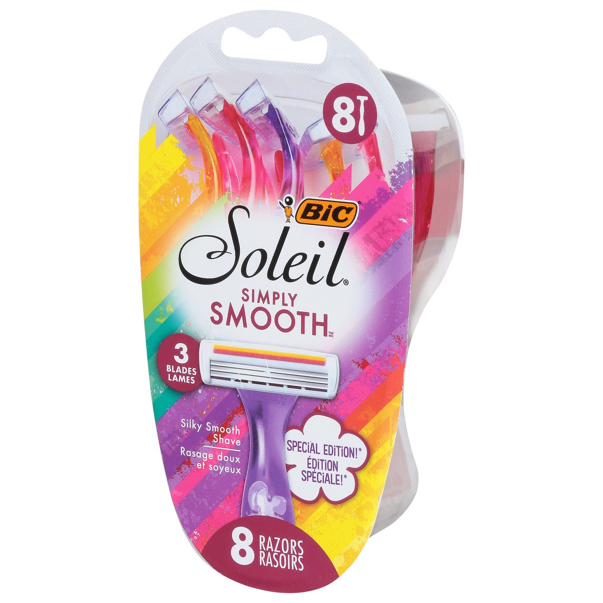 slide 10 of 12, BIC Soleil Simply Smooth Razors 8 ea, 8 ct