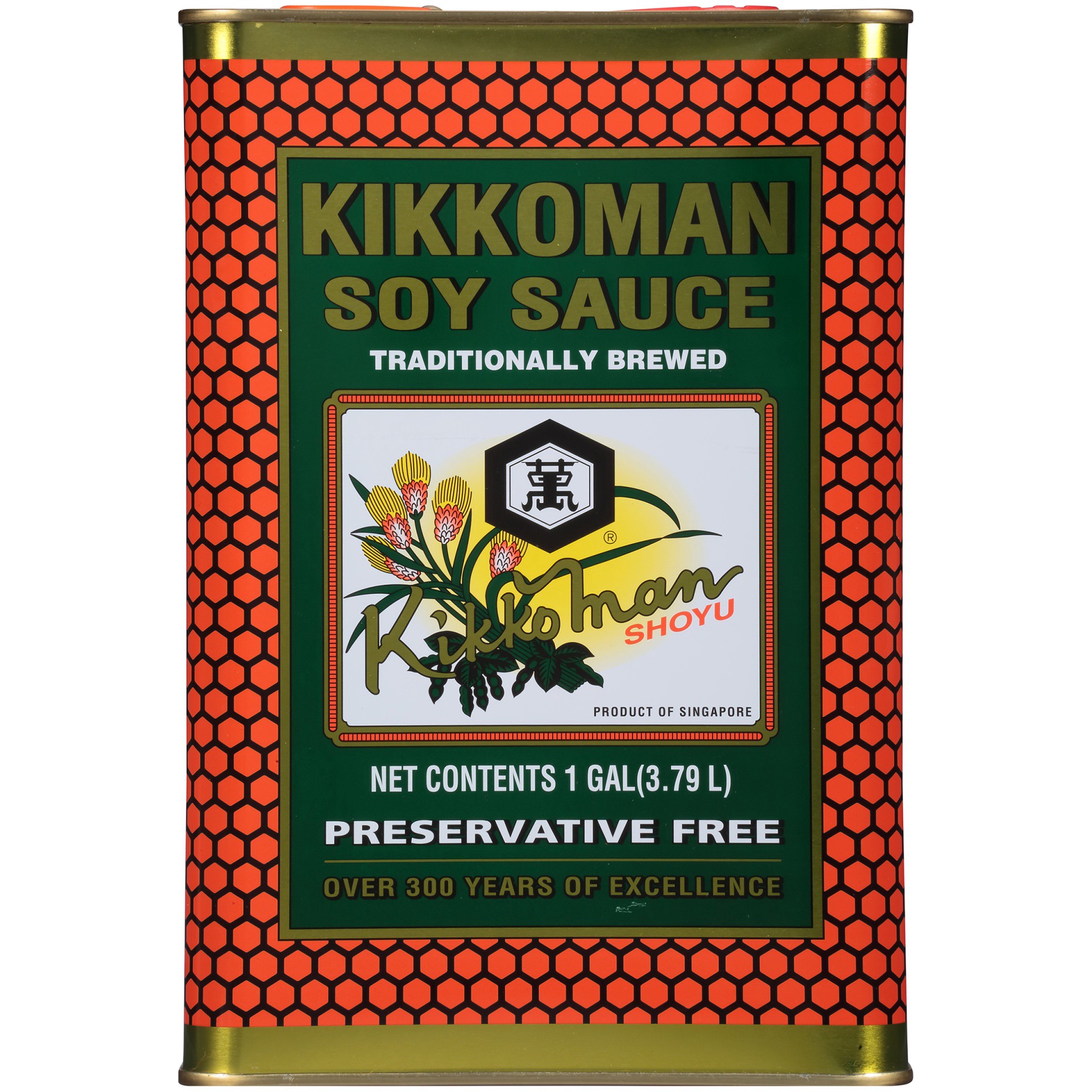 slide 6 of 8, Kikkoman Soy Sauce 1 gl, 1 gal