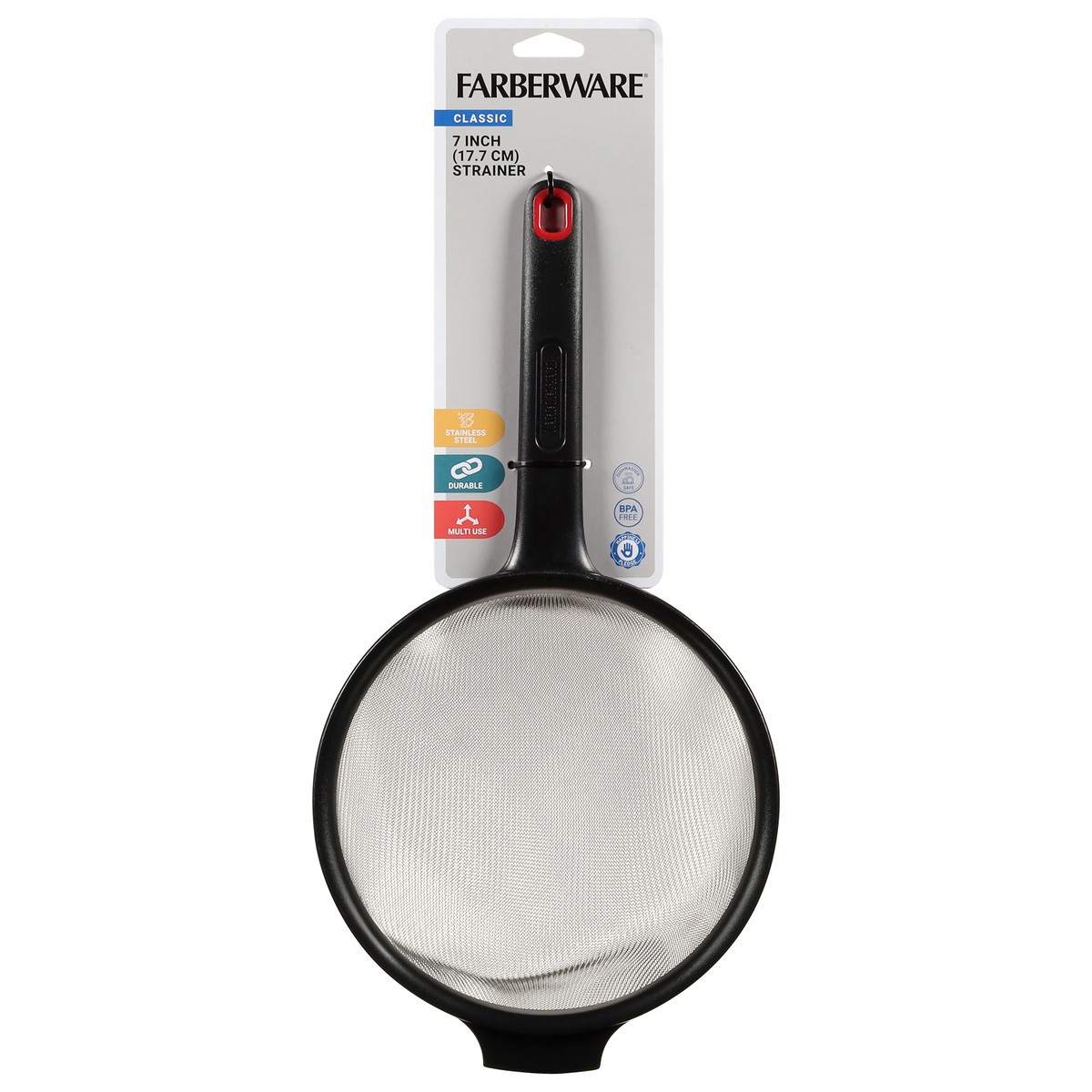 slide 1 of 11, Farberware Classic Strainer, 7 in