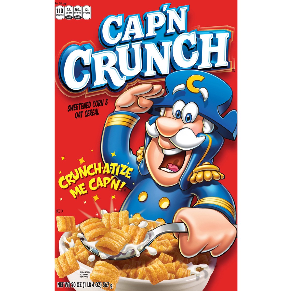 slide 1 of 6, Cap'n Crunch Cereal, 20 oz