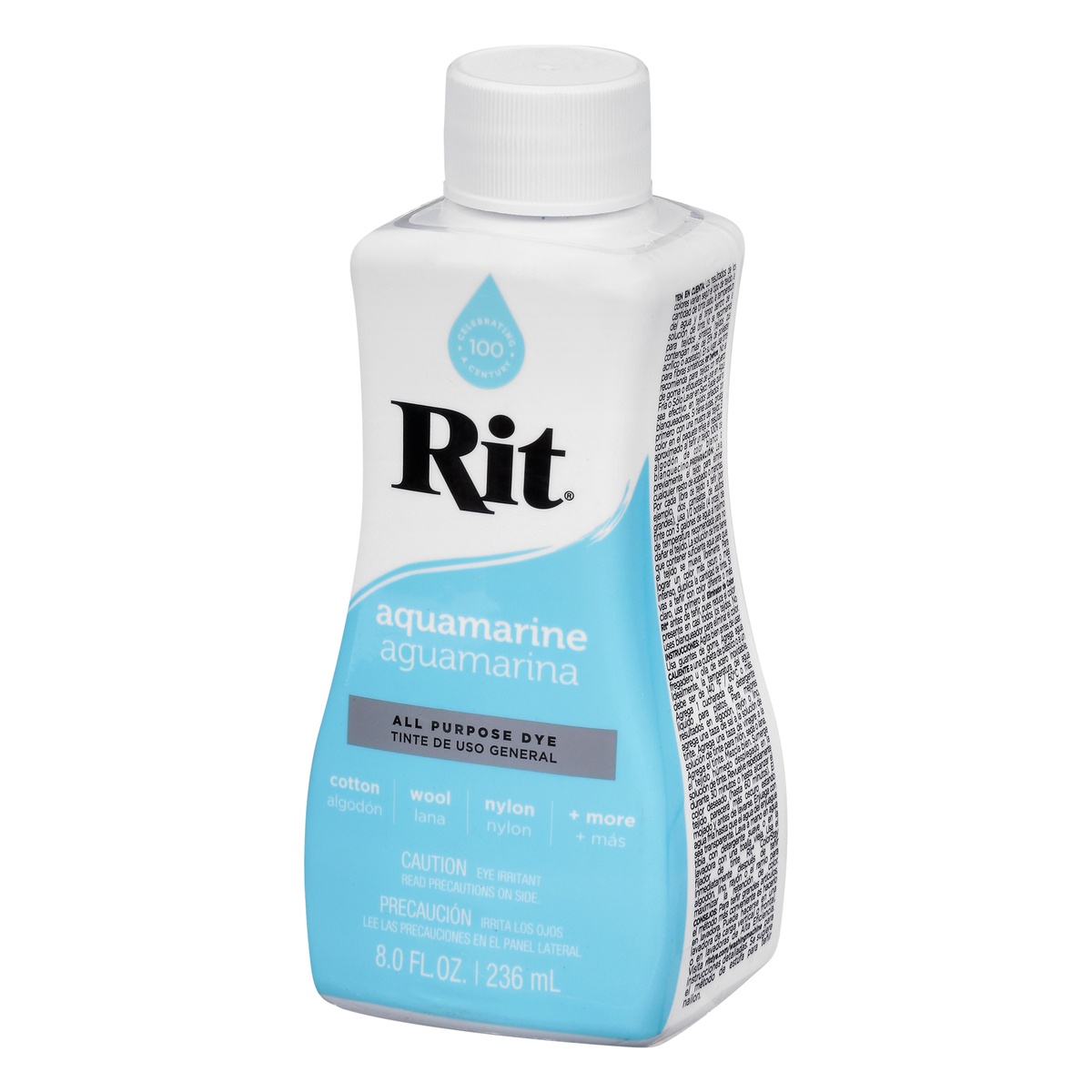 slide 3 of 9, Rit All-Purpose Liquid Dye - Aquamarine, 8 oz