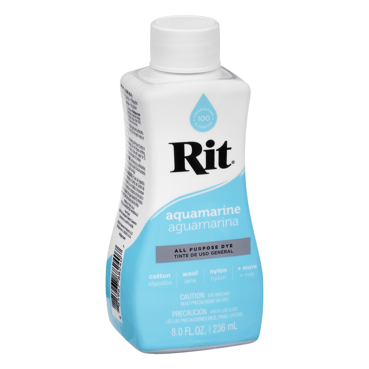 slide 9 of 9, Rit All-Purpose Liquid Dye - Aquamarine, 8 oz