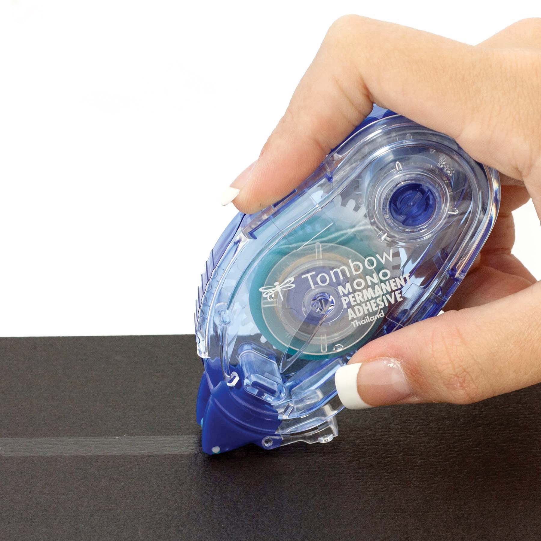 slide 4 of 7, Tombow Mono Permanent Adhesive Roller Refill, 3 ct
