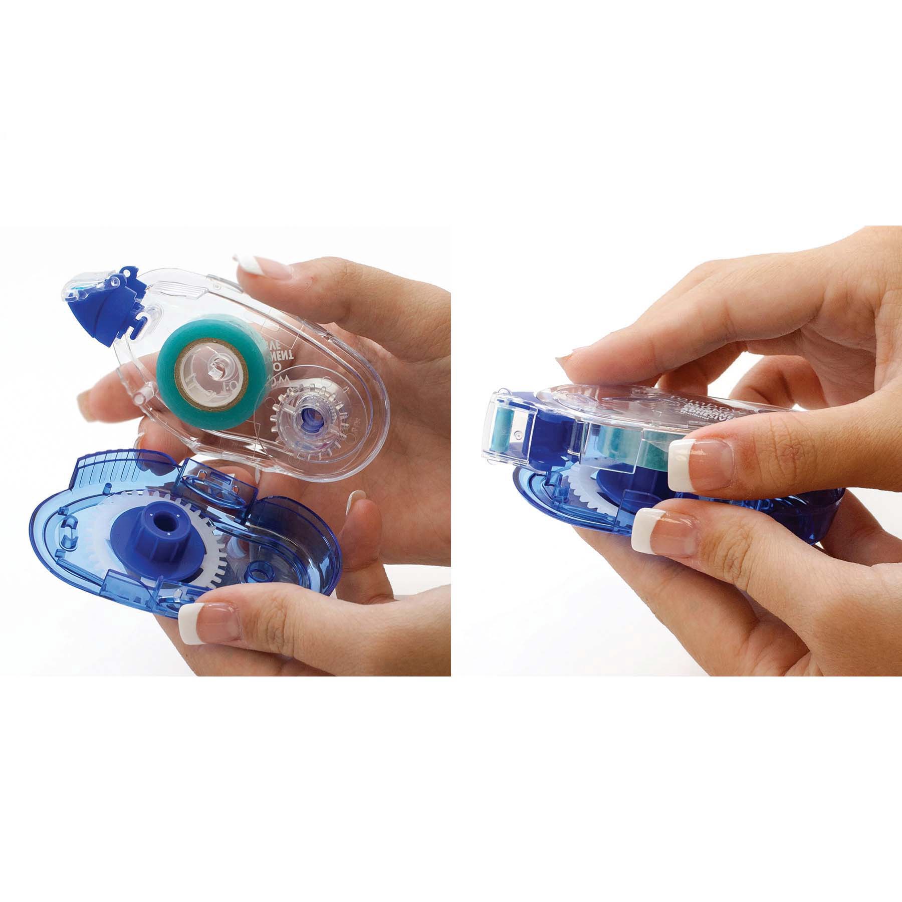 slide 7 of 7, Tombow Mono Permanent Adhesive Roller Refill, 3 ct