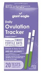 Giant Eagle Ovulation Tests