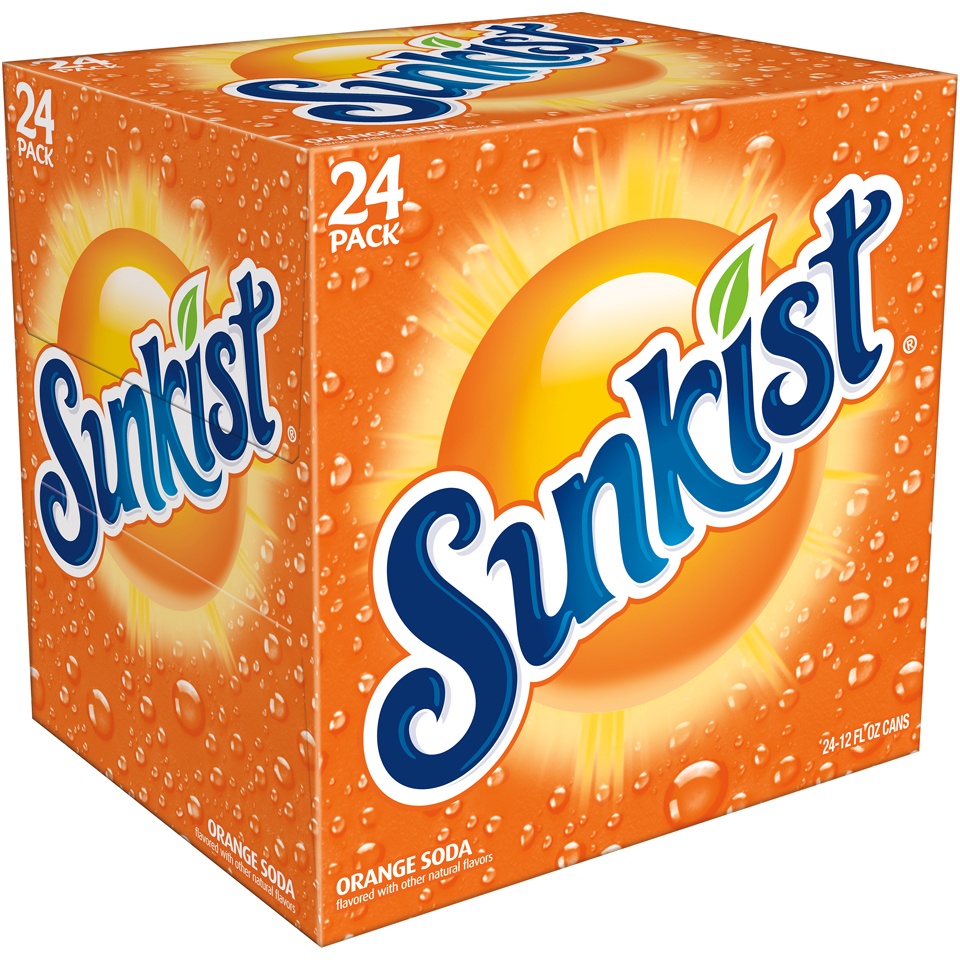 slide 2 of 3, Sunkist Orange Soda, 