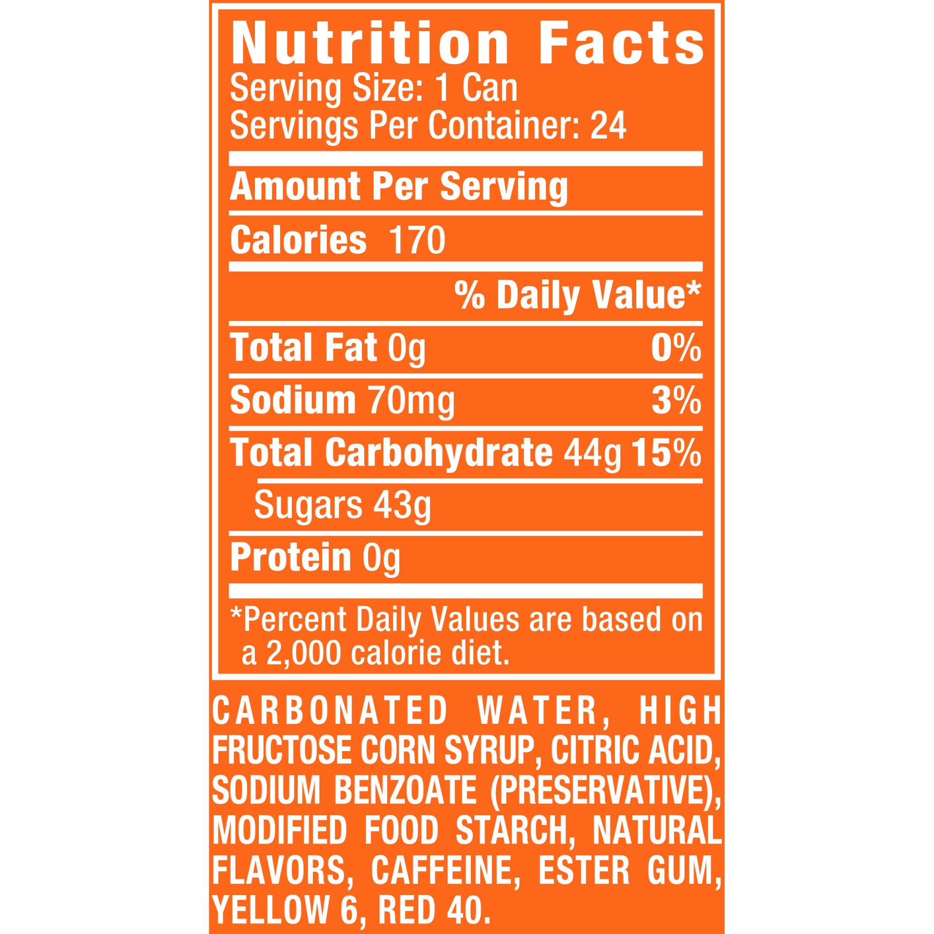 slide 3 of 3, Sunkist Orange Soda, 