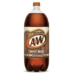 A&w Root Beer Soda Bottle - 2 Liter