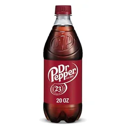 Dr Pepper Soda Bottle - 20 Fl. Oz.