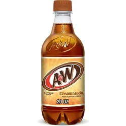 A&w Cream Soda Bottle - 20 Fl. Oz.