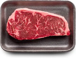 Usda Choice Beef Top Loin New York Strip Steak Boneless - 1 Lb