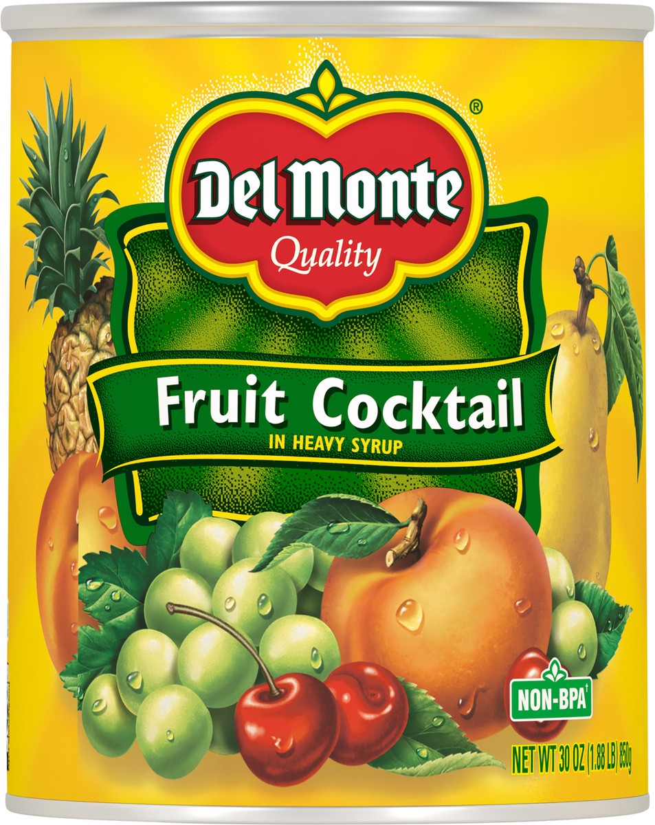 slide 8 of 11, Del Monte Fruit Cocktail in Heavy Syrup, 30 oz