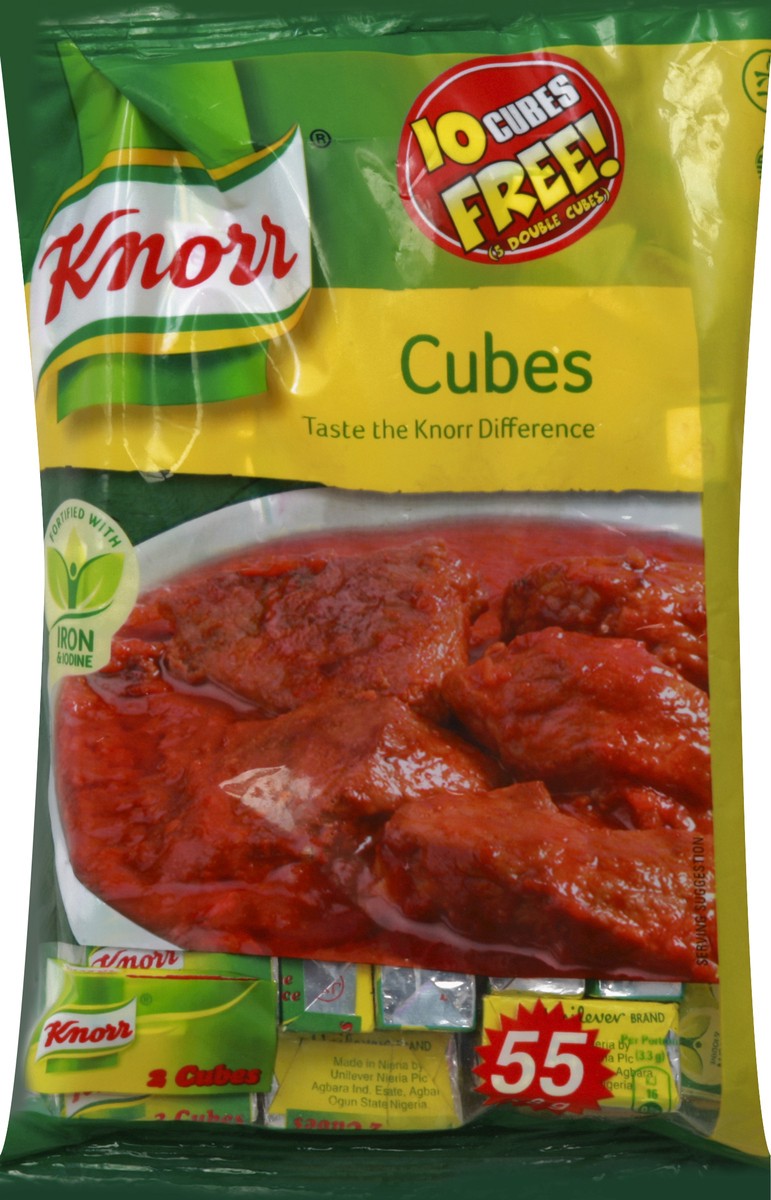 slide 2 of 8, Knorr Cubes 55 ea, 55 ct