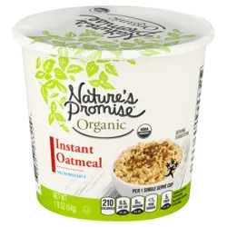 Nature's Promise Organic Instant Oatmeal