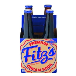 Fitzs - 4 Pack Cream Soda (48 Oz)