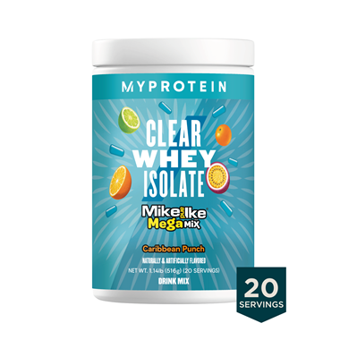 slide 1 of 1, Myprotein Clear Whey Mike & Ike, 1.1 lb