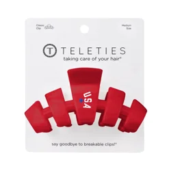 Teleties Usa Classic Red Clip Medium