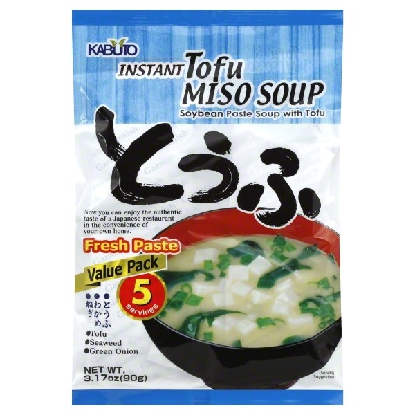 slide 1 of 1, Kabuto Instant Miso Soup, 3.17 oz