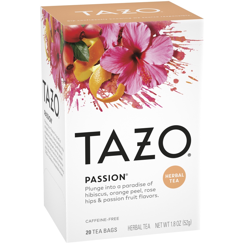 slide 2 of 3, Tazo Passion Herbal Tea - 20ct, 20 ct