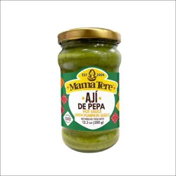 Mama Tere Aji De Pepa Hot Sauce With Pumpkin Seeds