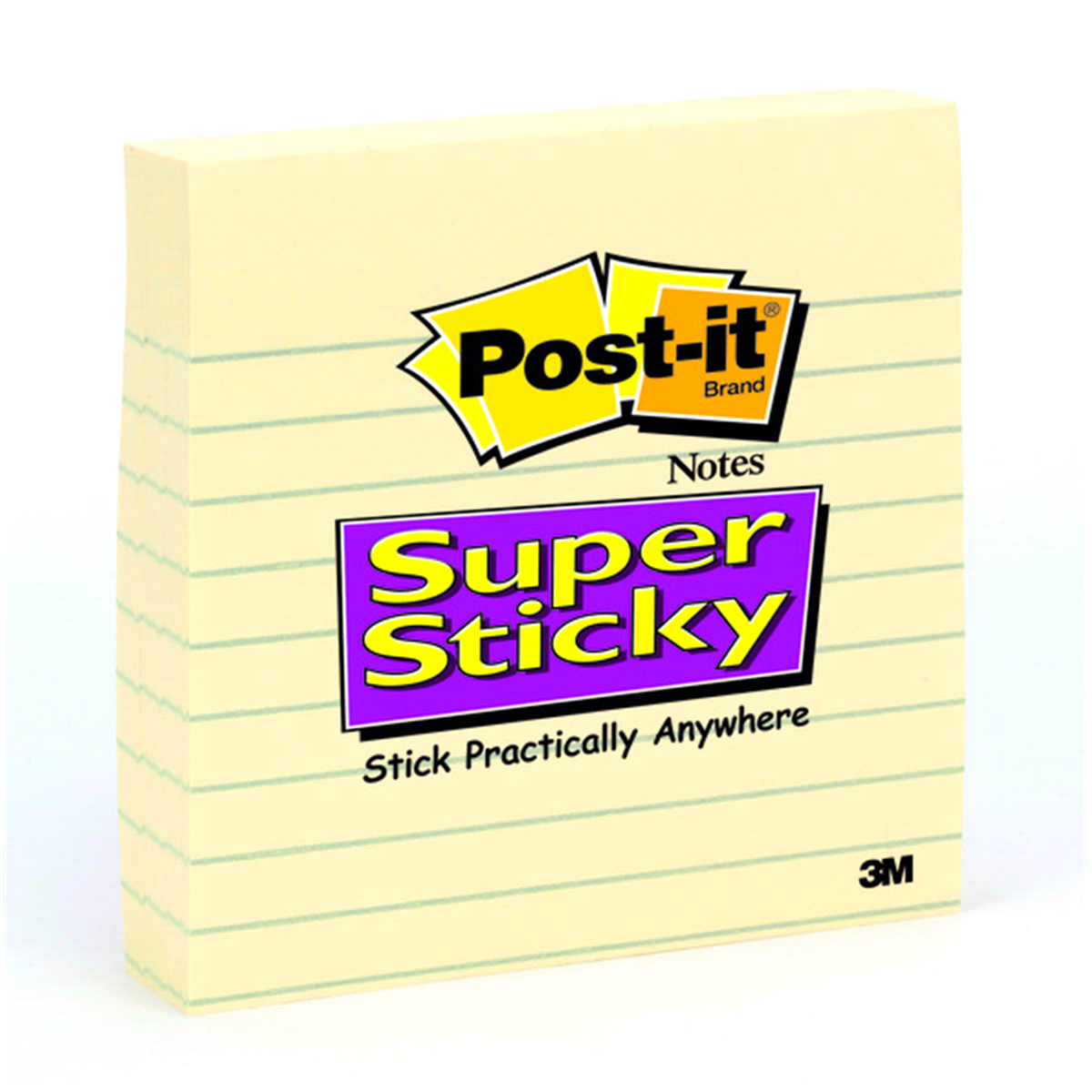 slide 2 of 6, Post-it Notes Yellow 4in x 4in, 3 ct