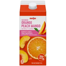 Meijer Orange Peach Mango Juice, 59 oz