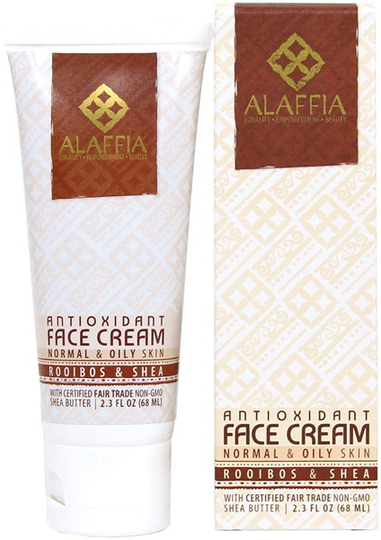 slide 1 of 1, Alaffia Antioxidant Rooibos Shea Face Cream, 2.3 oz