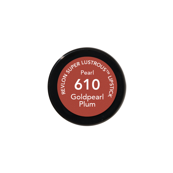 slide 3 of 13, Revlon Super Lustrous Lipstick, Goldpearl Plum, 0.15 oz