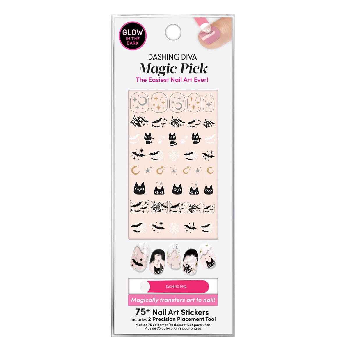 slide 1 of 1, Dashing Diva Dash Diva Mag Pck 3D Nail Art, 70 ct