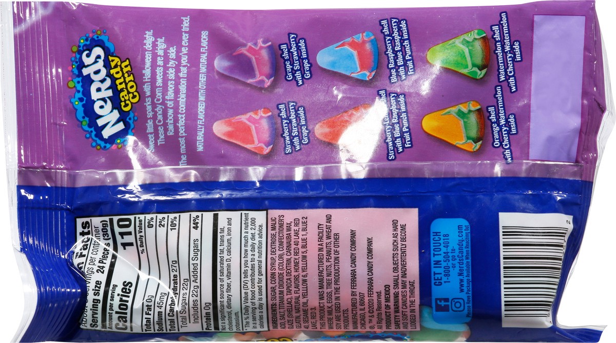 slide 9 of 13, Nerds Candy Corn 8 oz, 8 oz