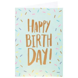 American Greetings Happy Birth Day! Greeting Card 1 ea