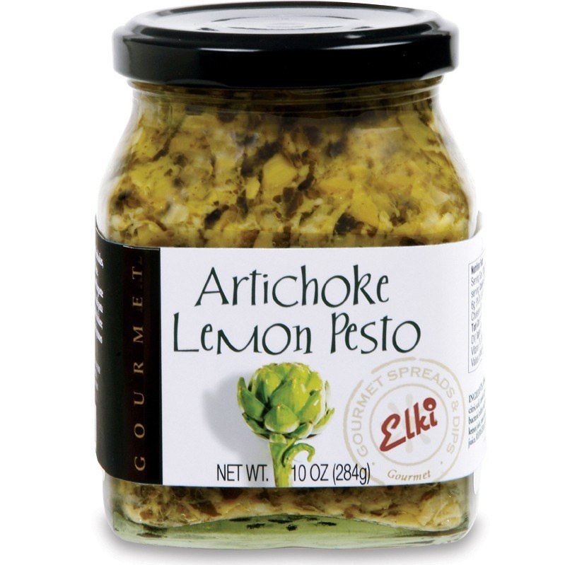 slide 1 of 1, Elki Artichoke Lemon Asiago Pesto, 10 oz