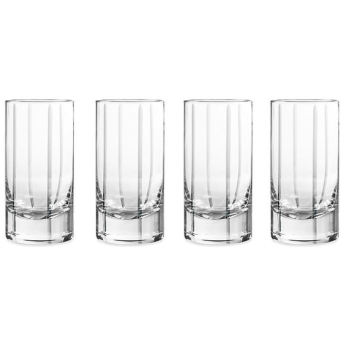 slide 1 of 1, Qualia Trend Highball Glasses, 4 ct