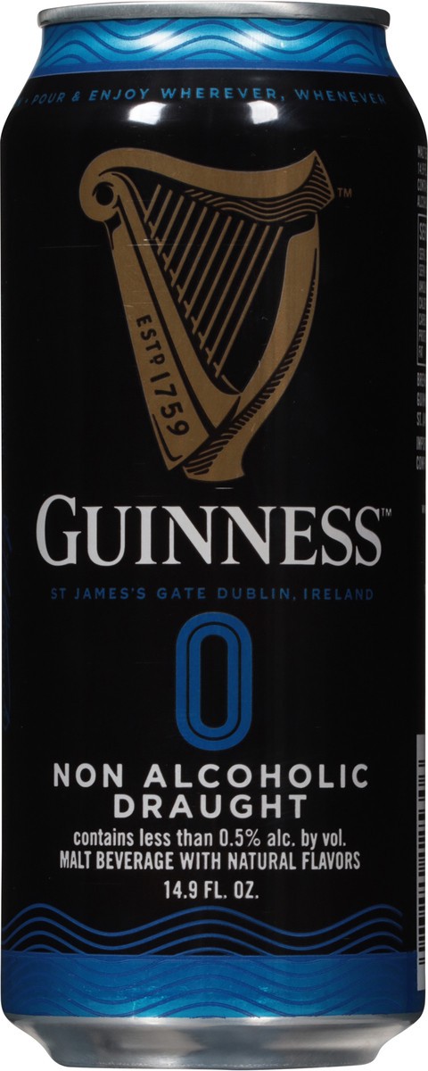 slide 12 of 12, Guinness Non Alcoholic Draught Beer 14.9 fl oz, 14.9 fl oz