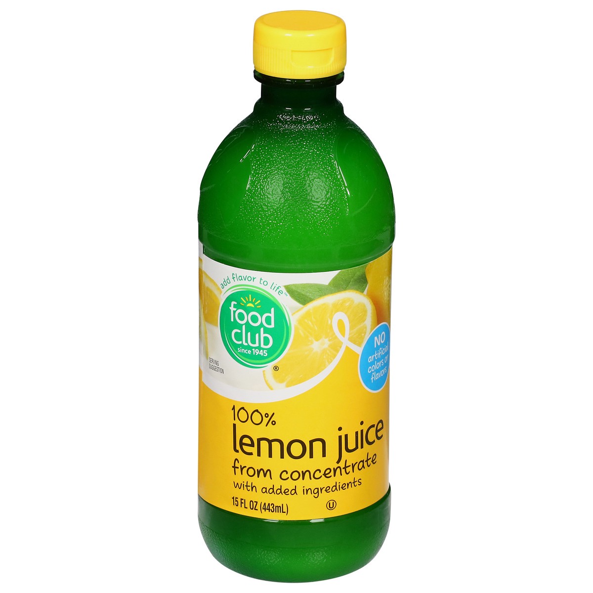 slide 12 of 13, Food Club 100% Lemon Juice from Concentrate - 15 fl oz, 15 fl oz