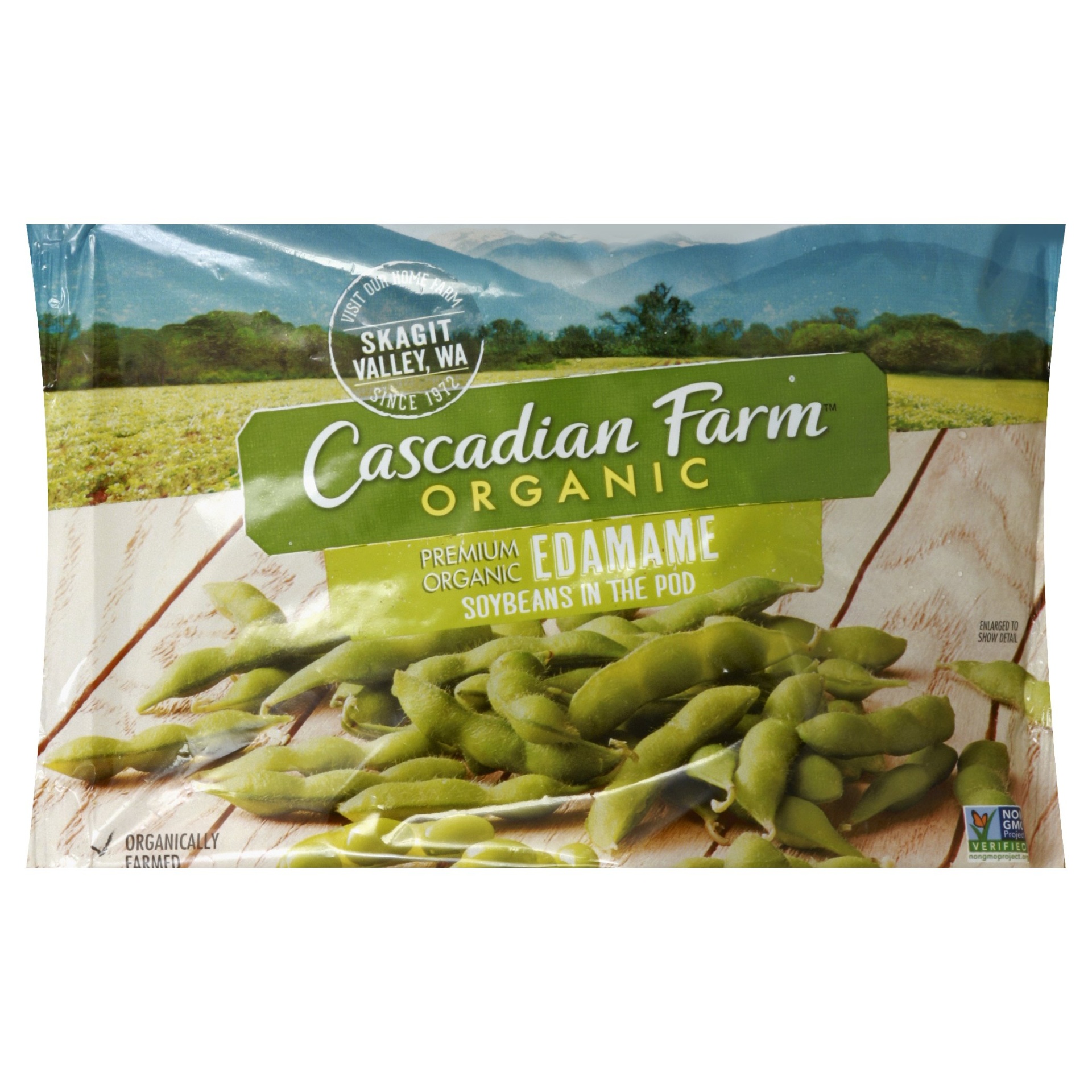 slide 1 of 6, Cascadian Farm Organic Edamame, 10 oz