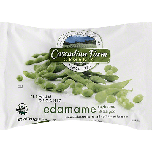 slide 4 of 6, Cascadian Farm Organic Edamame, 10 oz