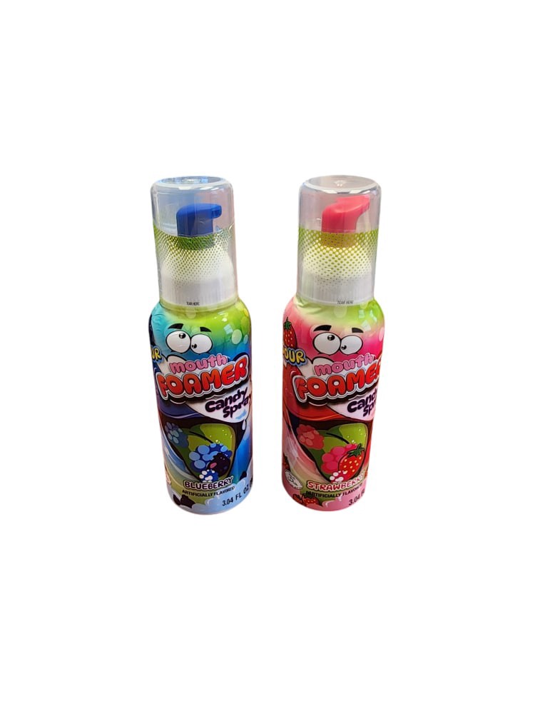slide 3 of 3, Exclusive Brands Mouth Foamer Spray Candy, 3.04 fl oz