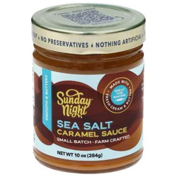 Sunday Night Smooth & Buttery Caramel Sauce 10 oz