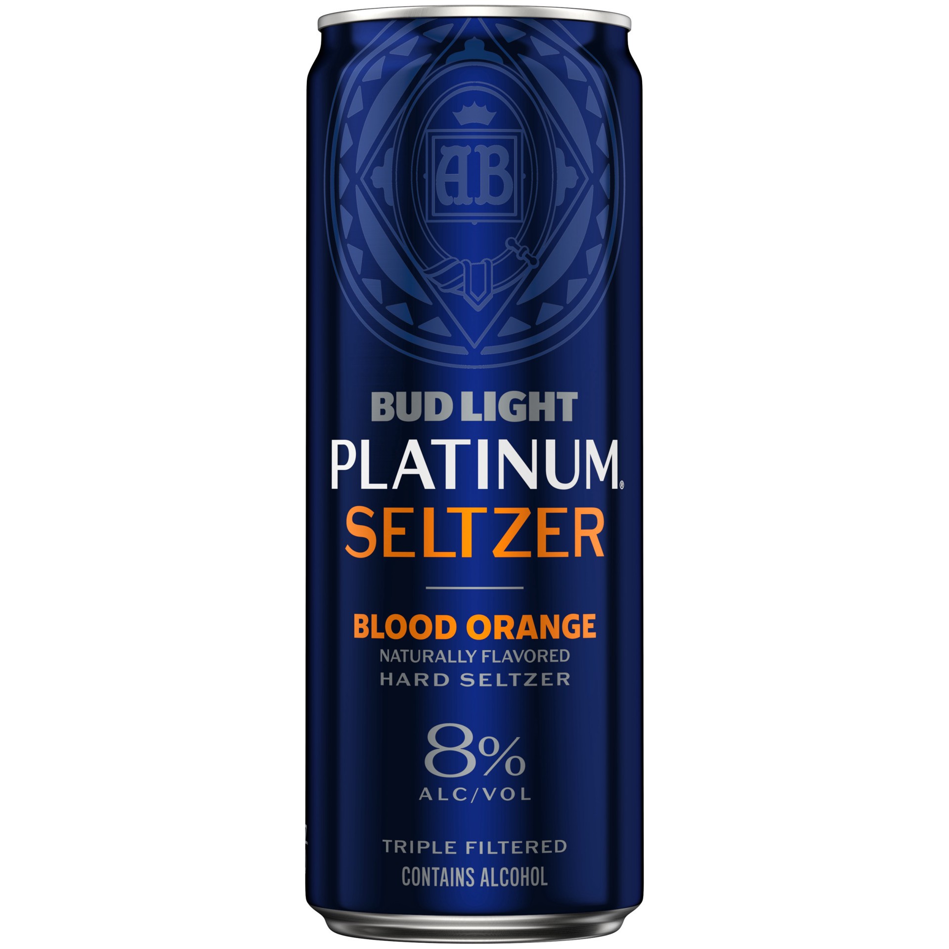 slide 2 of 2, Bud Light Platinum Seltzer Blood Orange Hard Seltzer 12 oz, 12 oz