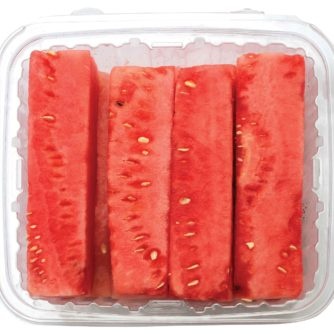 slide 1 of 1, Reasor's Watermelon Spears - Precut - Ready To Eat, 24 oz