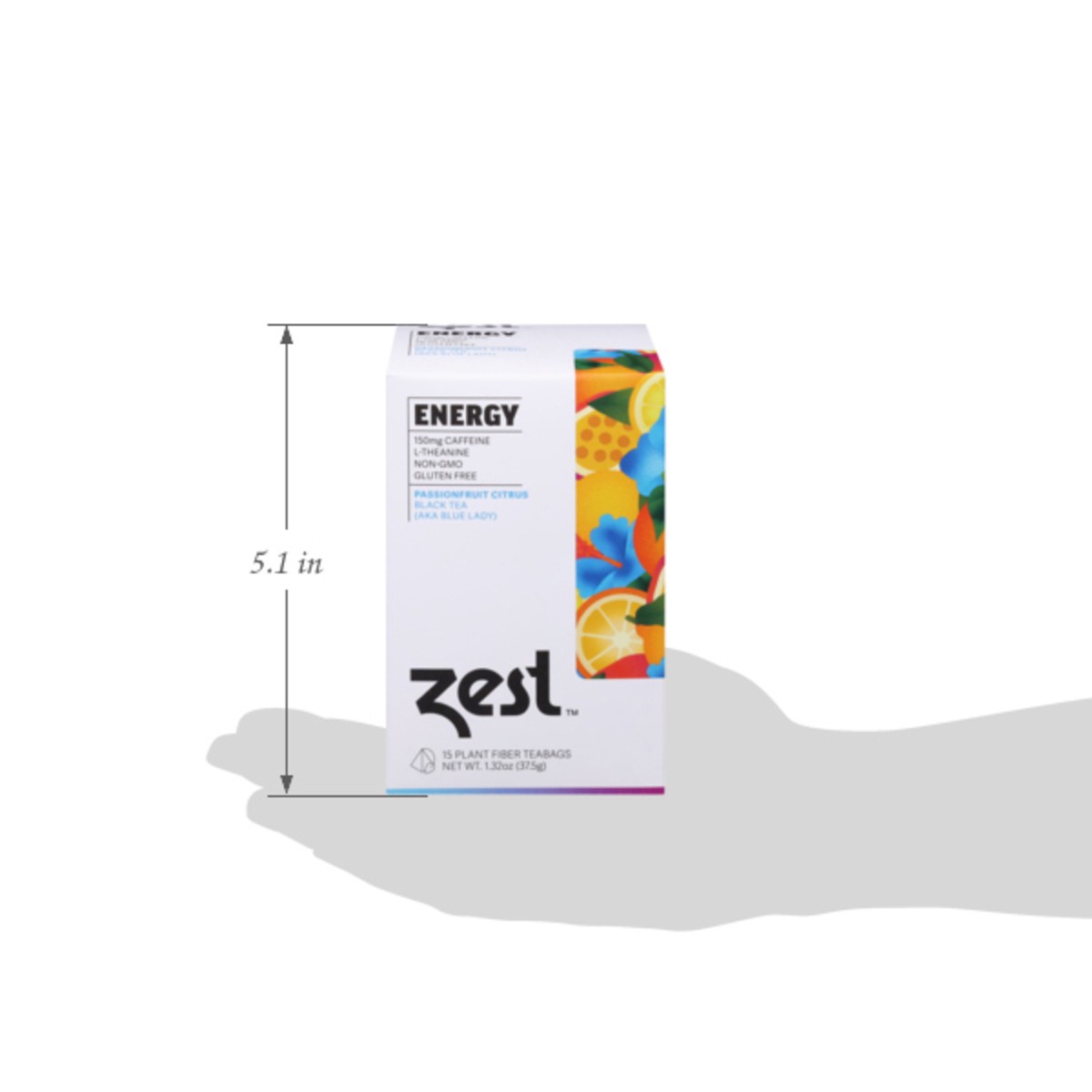 slide 5 of 13, Zest Passionfruit Citrus Black Tea 15 Tea Bags, 15 ct