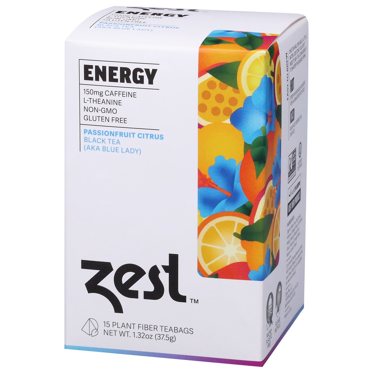 slide 7 of 13, Zest Passionfruit Citrus Black Tea 15 Tea Bags, 15 ct